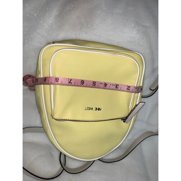 Nine West Women's Yellow Dome Backpack‎ with Adjustable Straps - Picture 4 of 6